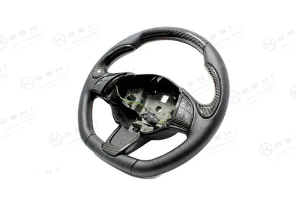 Abarth 500 Steering Wheel Mid-Side Cover - Carbon Fibre - TMC Motorsport