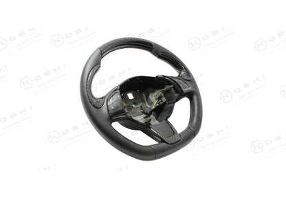 Abarth 500 Steering Wheel Mid-Side Cover - Carbon Fibre - TMC Motorsport