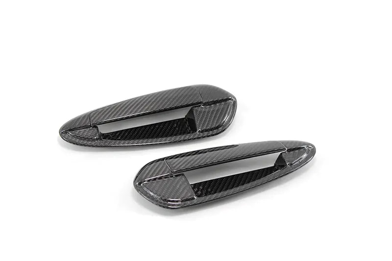 Manijas de puerta de fibra de carbono para Abarth Punto Grande - Fibra de carbono