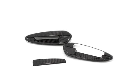 Manijas de puerta de fibra de carbono para Abarth Punto Grande - Fibra de carbono