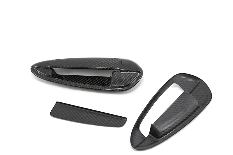 Manijas de puerta de fibra de carbono para Abarth Punto Grande - Fibra de carbono