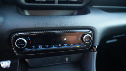 Toyota GR Yaris Climate Control Frame Cover- Carbon Fibre