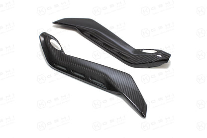 Ducati Panigale V4 S subframe protectors - Carbon Fibre