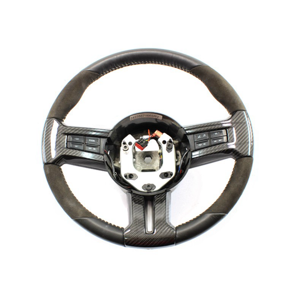 Ford Mustang Steering Wheel Trim 2010-2014 - Carbon Fibre Koshi Group Store
