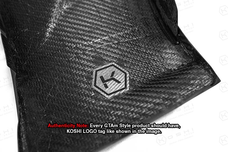 Alfa Romeo Giulia GTAm Style Front Bumper - Carbon Fibre - Koshi Group Store