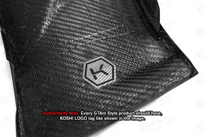 Alfa Romeo Giulia GTAm Style Front Bumper - Carbon Fibre - Koshi Group Store