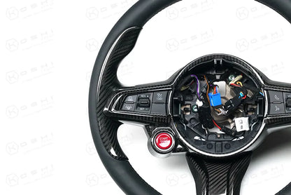 Alfa Romeo Giulia QV / Stelvio QV Thumb Grips Cover  2020-ongoing - Carbon Fibre - TMC Motorsport