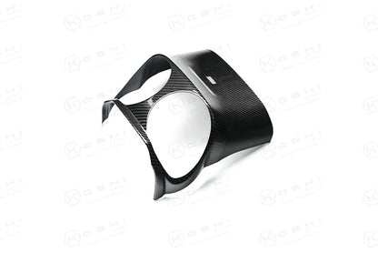 Alfa Romeo Giulia Rear Seats Air Vent Frame 2017-2019 - Carbon Fibre