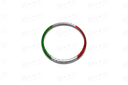 Alfa Romeo Giulia Rear Logo Frame - Carbon Fibre - TMC Motorsport