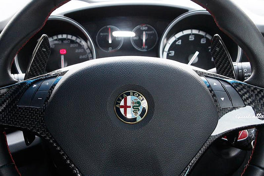 Alfa Romeo Giulietta/MiTo Paddle Shifters - Carbon Fibre - TMC Motorsport
