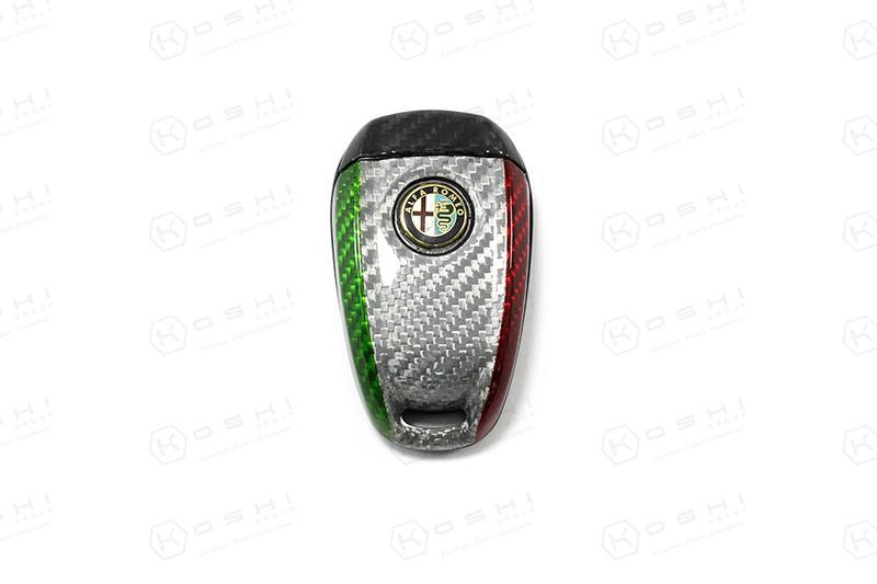 Alfa Romeo Giulia / Stelvio Key Cover Fob - Carbon Fibre - TMC Motorsport
