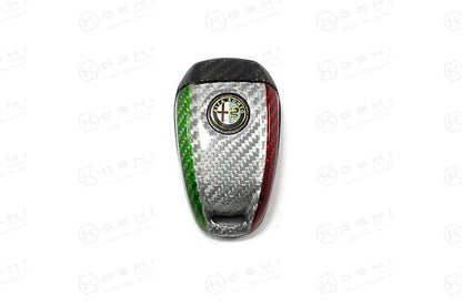 Alfa Romeo Giulia / Stelvio Key Cover Fob - Carbon Fibre - TMC Motorsport
