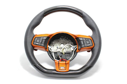 Jaguar F-Type R Steering Wheel Trim - Carbon Fibre