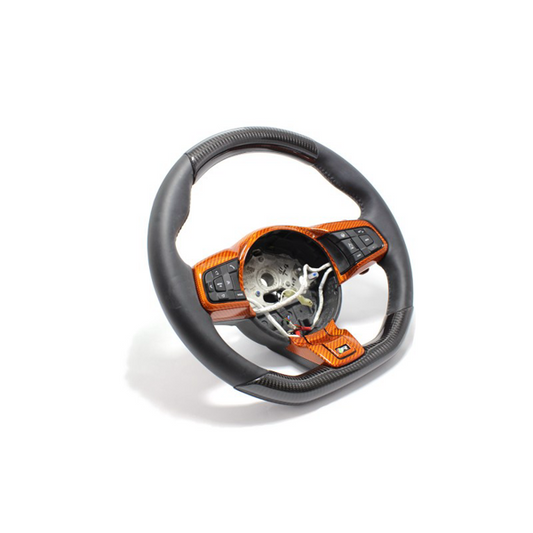 Jaguar F-Type R Steering Wheel Upper & Lower Parts - Carbon Fibre Koshi Group Store