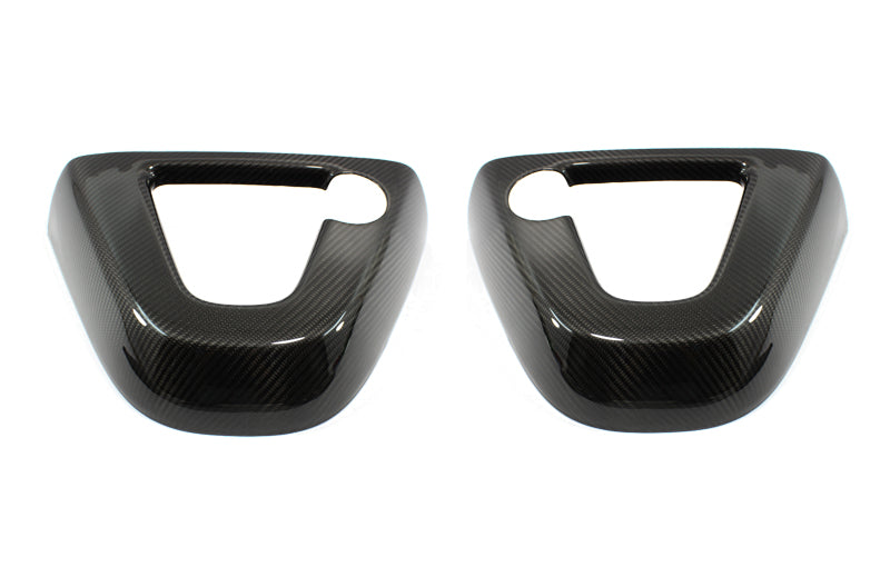 Mercedes Benz SLK R172 Rear Seat Trim Cover With Hole - Carbon Fibre