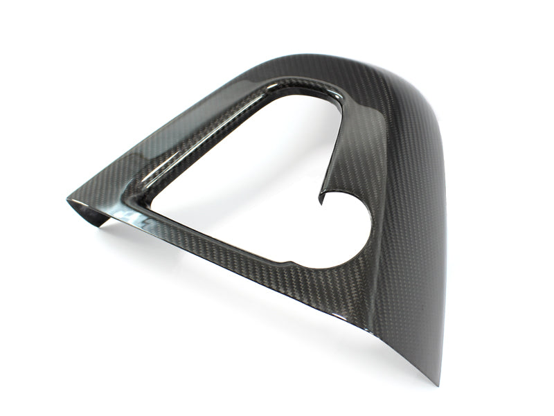 Mercedes Benz SLK R172 Rear Seat Trim Cover With Hole - Carbon Fibre