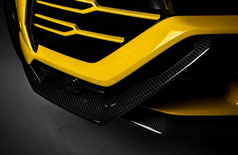 Lamborghini Urus Agressive Front Bumper Flaps - Carbon Fibre - TMC Motorsport