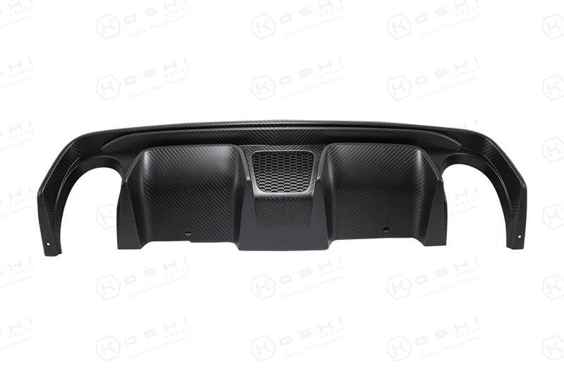 Abarth 595 Rear Diffuser - Carbon Fibre - Abarth Tuning