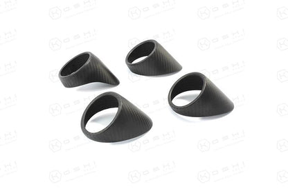 Alfa Romeo 4C Interior Air Vent Cover for Leather Dashboard - Carbon Fibre - TMC Motorsport