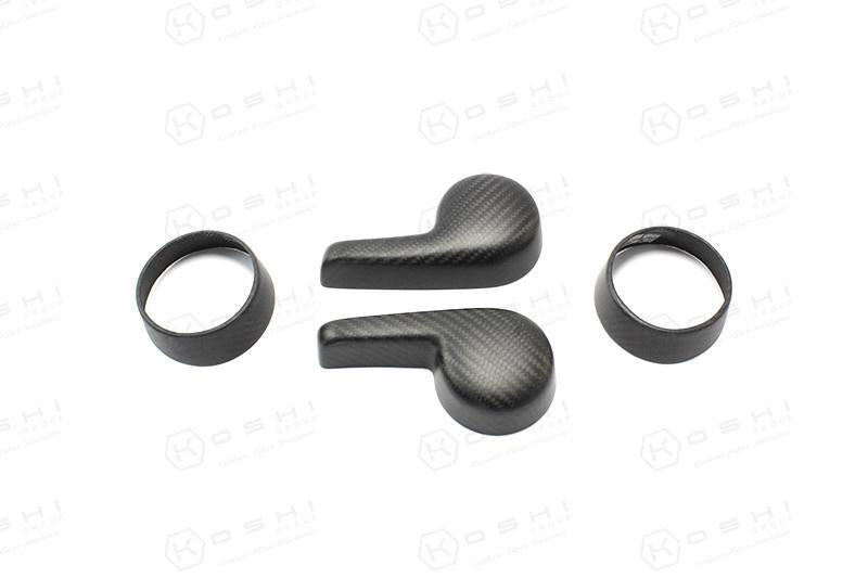 Alfa Romeo 4C Seat Adjustment Handle - Carbon Fibre - TMC Motorsport