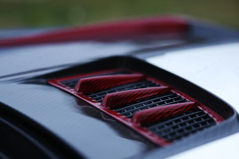 Mercedes Benz SLK R172 Air Extractor Hood Intake Cover - Carbon Fibre - TMC Motorsport
