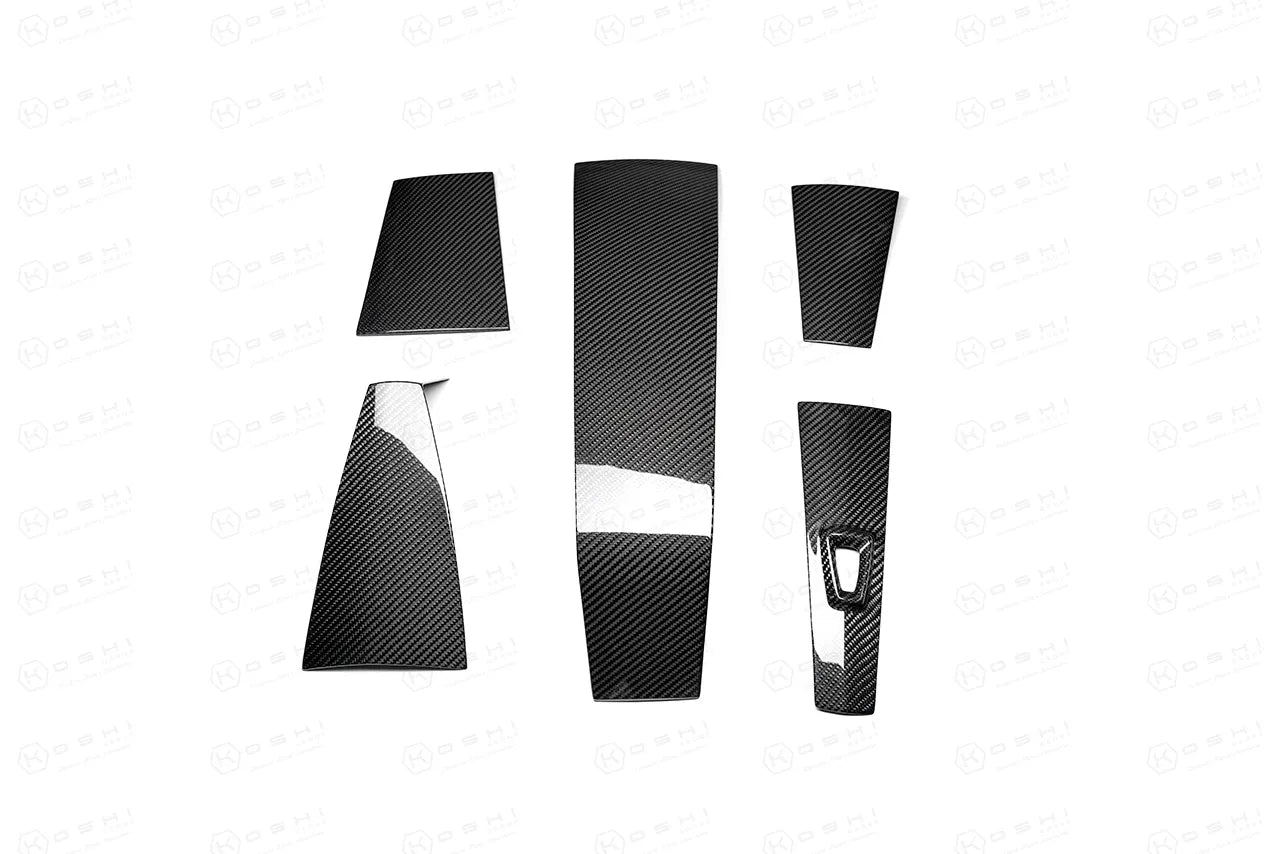 Mercury V8 Outboard Cowling Accent Panel Kit - Carbon Fibre Koshi Group Store