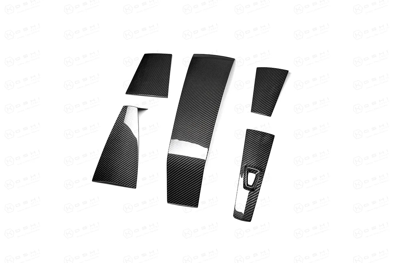 Mercury V8 Outboard Cowling Accent Panel Kit - Carbon Fibre Koshi Group Store