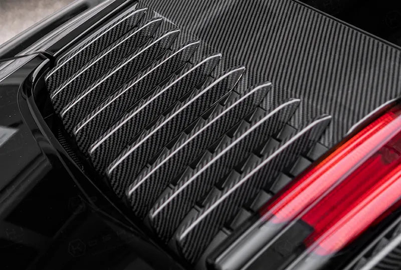 Porsche 992 Trunk Deflector Cover - Carbon Fibre - TMC Motorsport