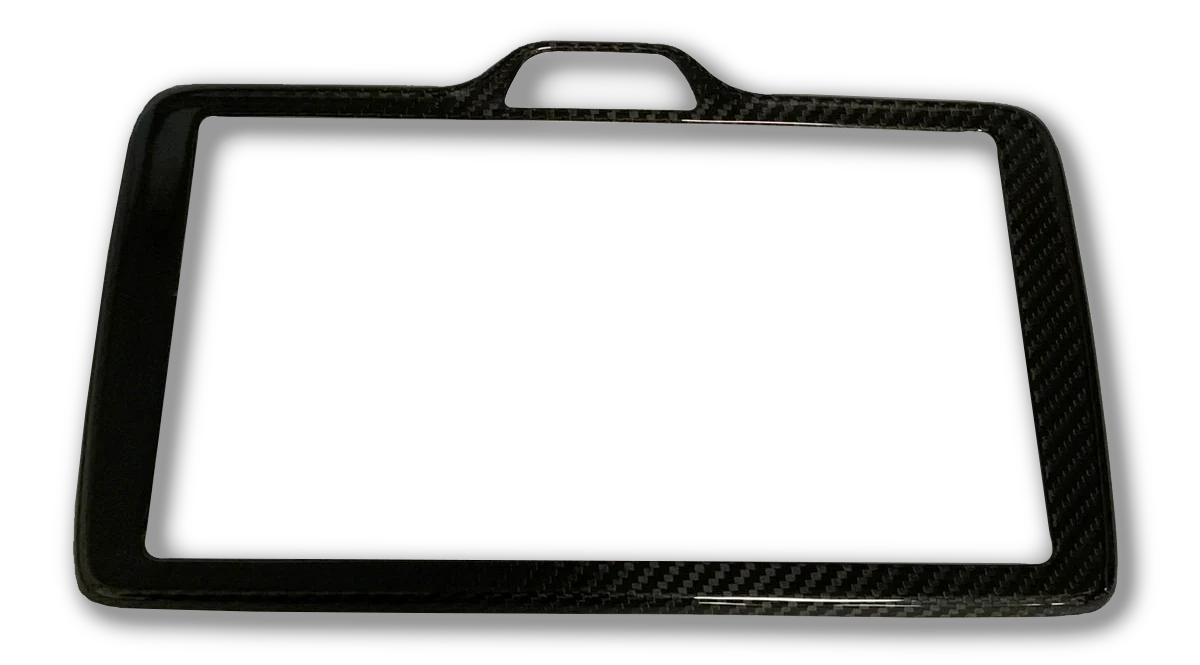 Toyota GR Yaris Screen Display Frame - Carbon Fibre - TMC Motorsport