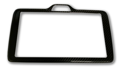 Toyota GR Yaris Screen Display Frame - Carbon Fibre - TMC Motorsport
