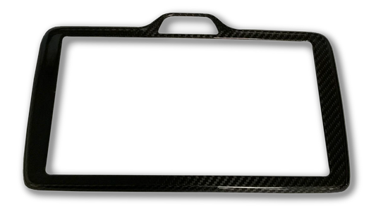 Toyota GR Yaris Screen Display Frame - Carbon Fibre - TMC Motorsport