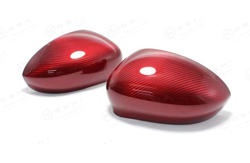 Alfa Romeo 4C Mirror Caps - Carbon Fibre - TMC Motorsport