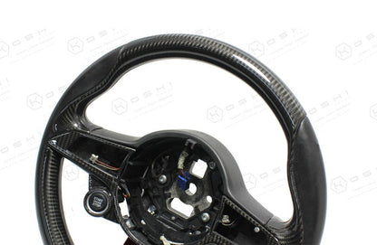 Alfa Romeo Giulia QV / Stelvio QV Steering Wheel Upper Part Cover - Carbon Fibre - TMC Motorsport