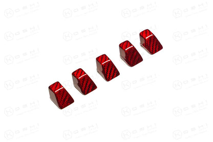 Lamborghini Huracan LP610-4 Spyder Multiple Light Switch Buttons - Carbon Fibre