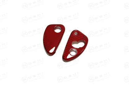 Alfa Romeo 147, 156, 166, GT Schlüsselanhänger-Cover, 3 Tasten, Karbonfaser