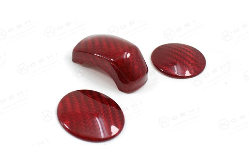 Alfa Romeo Giulietta Automatic Gear Knob Control Buttons - Carbon Fibre - TMC Motorsport