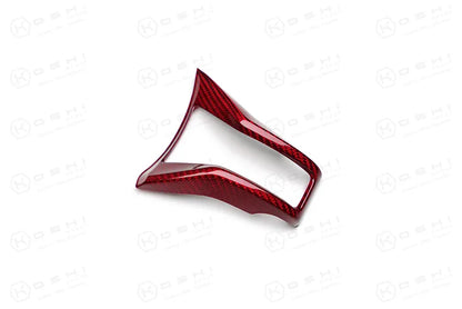 Alfa Romeo Giulia QV / Stelvio QV Lower Steering Wheel Spoke Trim Cover  2020-ongoing - Carbon Fibre - TMC Motorsport