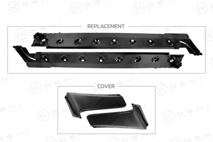 Porsche 911 GT3 RS Side Skirts - Carbon Fibre