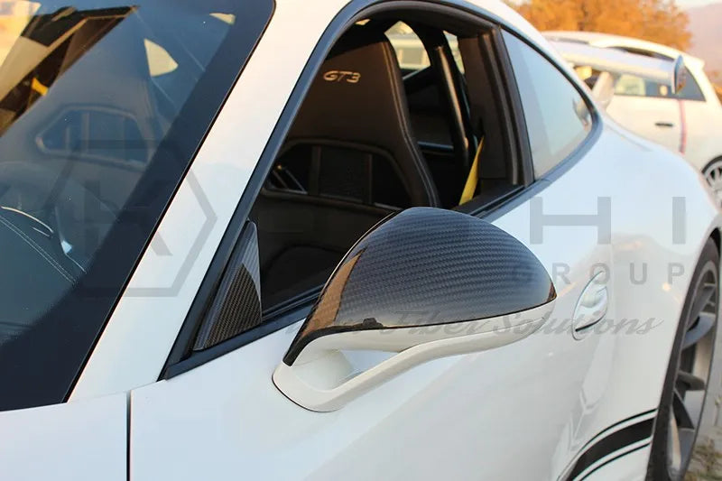 Porsche 911 GT3 Mirror Caps - Carbon Fibre - TMC Motorsport