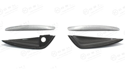 Alfa Romeo Brera / 159 External Door Handles - Carbon Fibre - TMC Motorsport
