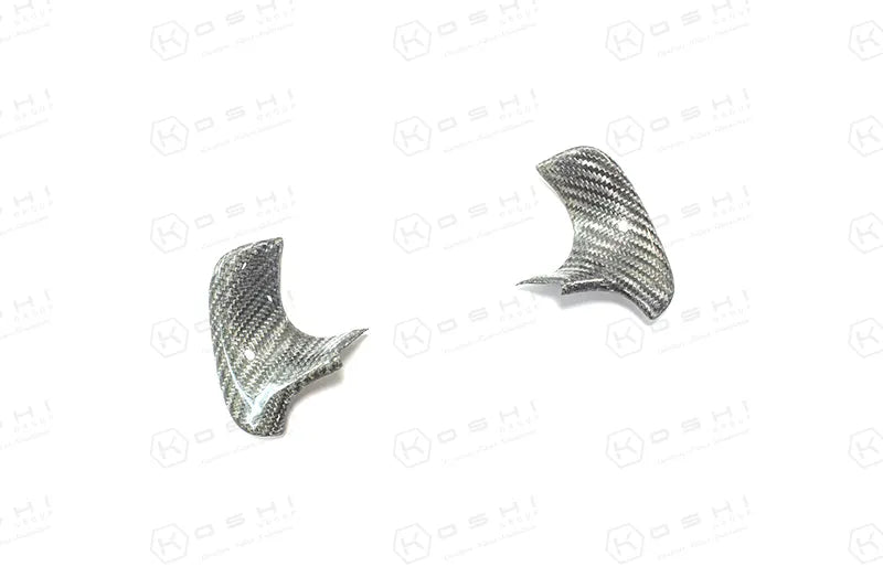 Alfa Romeo Giulia / Stelvio Steering Wheel Thumb Grips Cover - Carbon Fibre