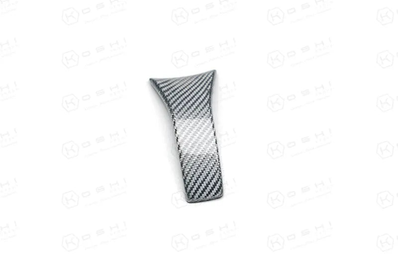 Alfa Romeo Giulia QV / Stelvio QV Lower Steering Wheel Decal Trim Cover  2020-ongoing - Carbon Fibre - TMC Motorsport