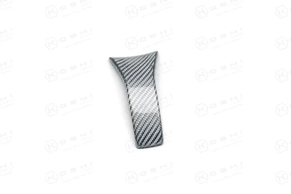 Alfa Romeo Giulia QV / Stelvio QV Lower Steering Wheel Decal Trim Cover  2020-ongoing - Carbon Fibre - TMC Motorsport