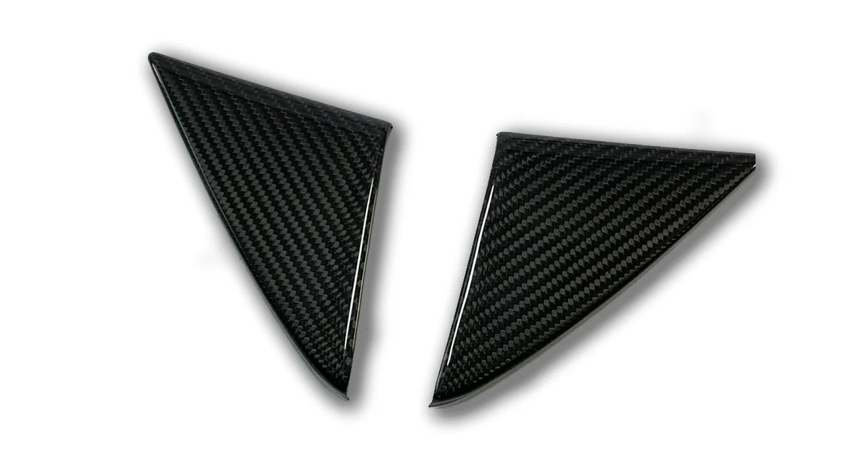 Toyota GR Yaris Interior Door Trim Pillar Cover LH RH - Carbon Fibre