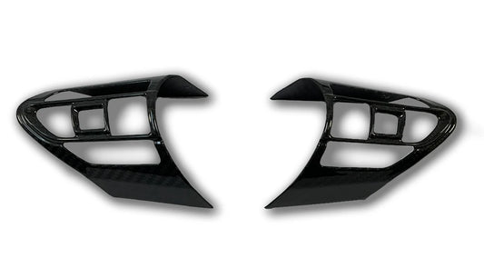 Toyota GR Yaris Axis Parts Steering Wheel Trim Cover - Carbon Fibre - TMC Motorsport