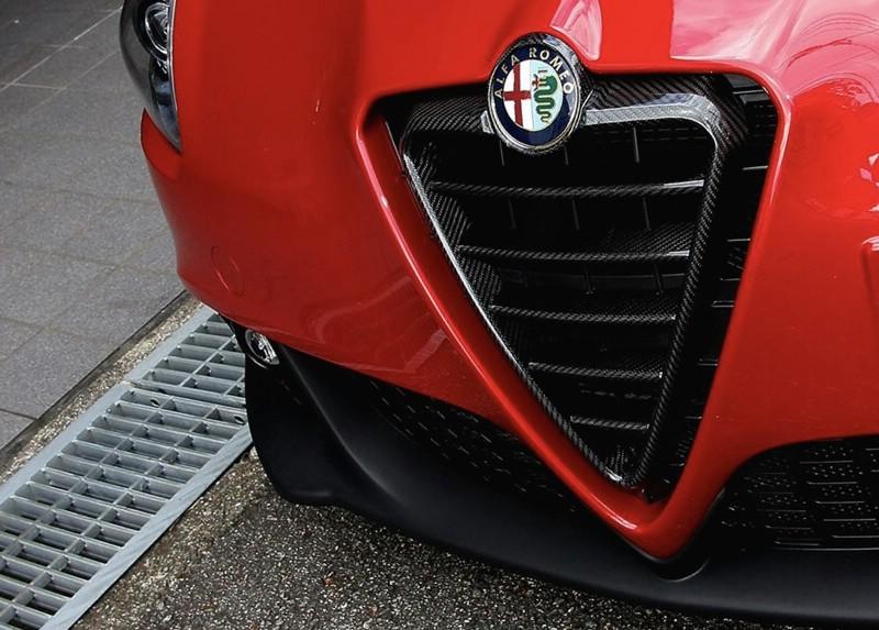 Alfa Romeo Giulietta Front Grille Cover - Carbon Fibre - TMC Motorsport