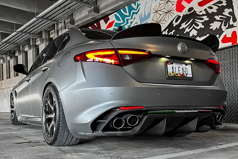 Alfa Romeo Giulia GTA Style Spoiler - Carbon Fibre - TMC Motorsport