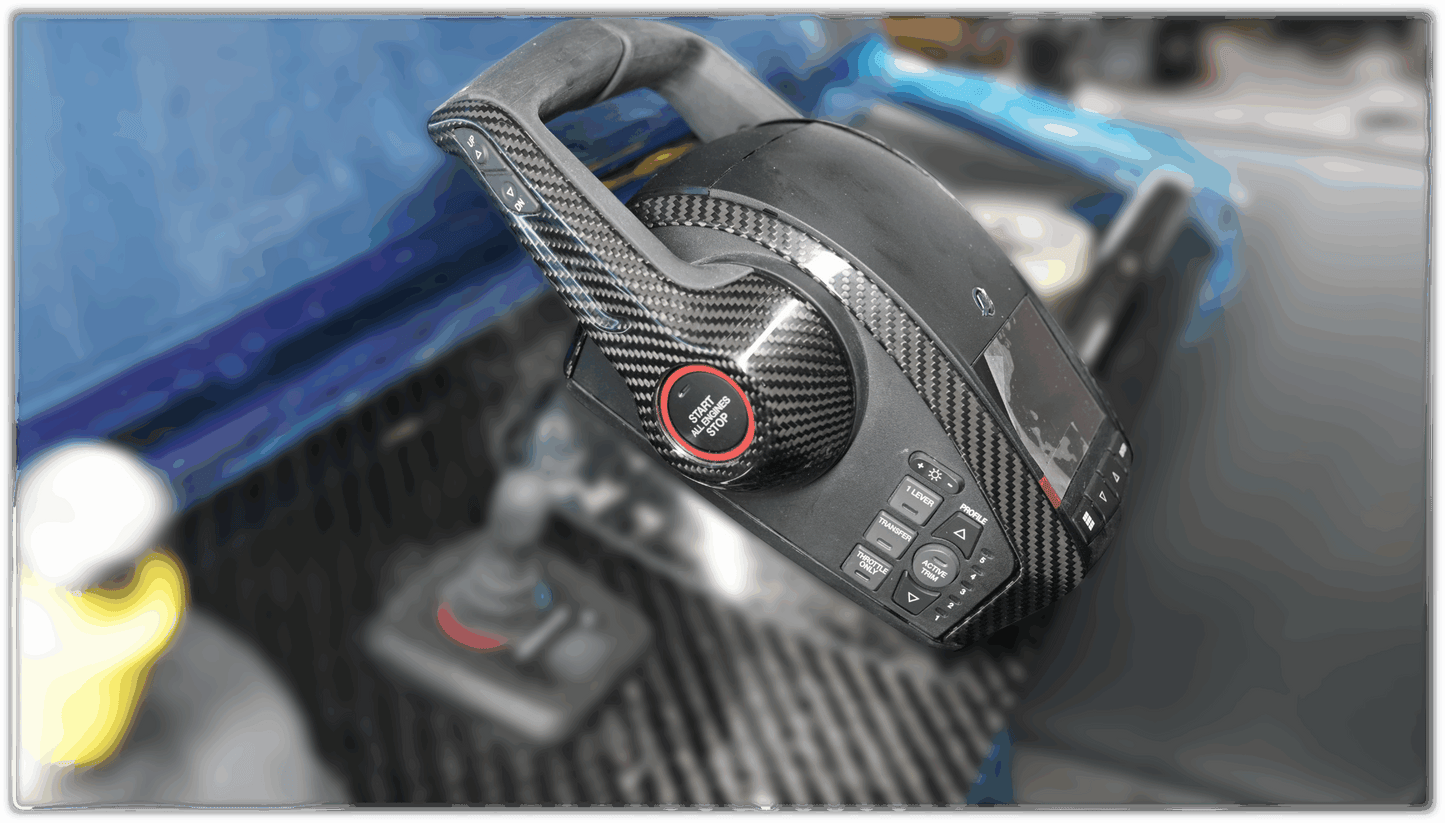 Next GEN DTS PREMIER Multi-Engine Control Throttle - Carbon Fibre